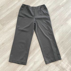 Talbots Gray Dress Straight Leg Career Pants Size 20